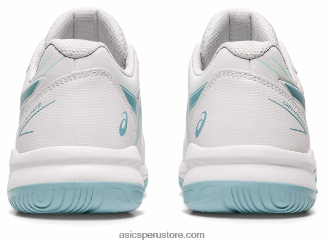 RPVB4408 blanco/azul humo Asics gel-juego 8 escuela primaria