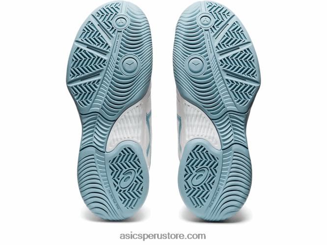 RPVB4408 blanco/azul humo Asics gel-juego 8 escuela primaria