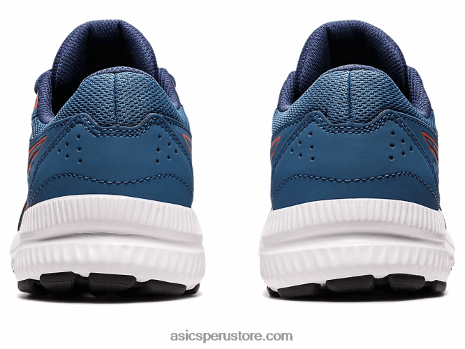 RPVB4409 tomate azul/cherry Asics competir 8 grado de la escuela