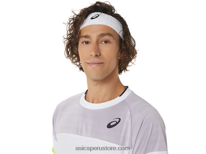 RPVB441 violeta anochecer/cielo suave Asics top de manga corta para hombre