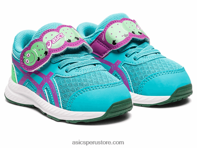 RPVB4411 cristal de mar/orquídea Asics Contender 8 patio de la escuela de tamaño para niños pequeños