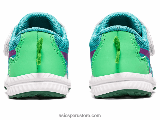 RPVB4411 cristal de mar/orquídea Asics Contender 8 patio de la escuela de tamaño para niños pequeños