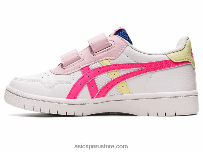 RPVB4418 blanco/rosa fuerte Asics preescolar de japon