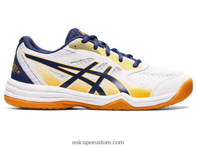 RPVB4420 océano blanco/profundo Asics escuela de grado 5 upcourt