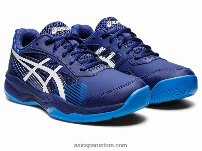 RPVB4435 buceo azul/blanco Asics gel-juego 8 escuela primaria