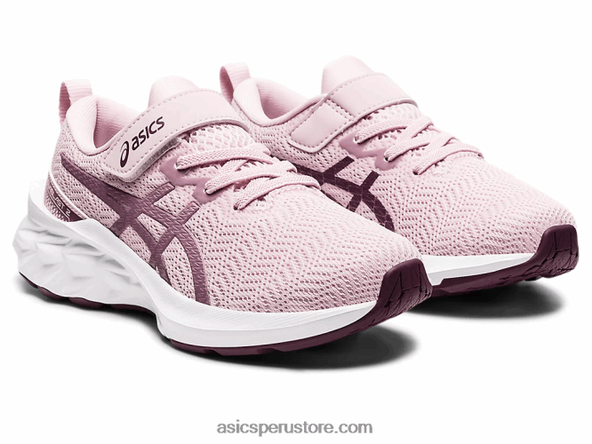 RPVB4445 apenas rosa/plata pura Asics preescolar novablast 2