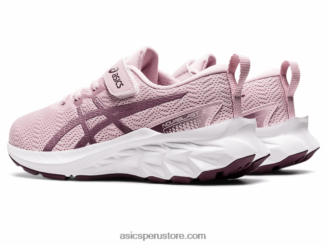 RPVB4445 apenas rosa/plata pura Asics preescolar novablast 2