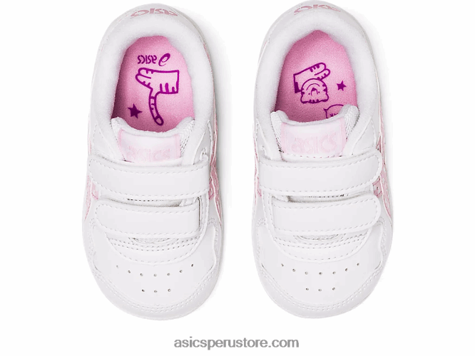 RPVB4448 blanco/algodón de azúcar Asics tamaño de niño de Japón