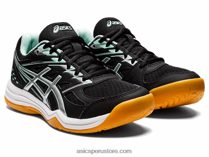 RPVB4456 hielo negro/fresco Asics escuela de grado 4 upcourt