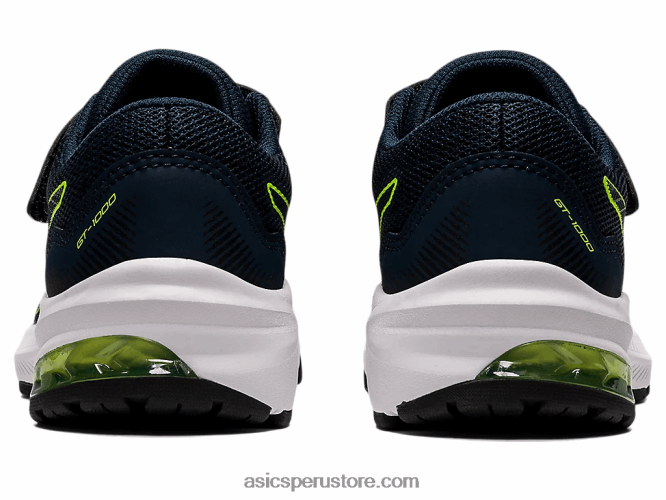 RPVB4457 azul francés/verde peligro Asics gt-1000 11 preescolar
