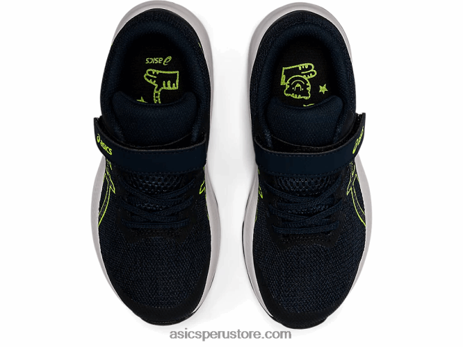 RPVB4457 azul francés/verde peligro Asics gt-1000 11 preescolar