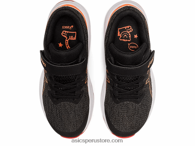 RPVB4458 gris grafito/rojo fuego Asics gt-1000 11 preescolar