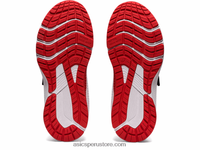 RPVB4458 gris grafito/rojo fuego Asics gt-1000 11 preescolar