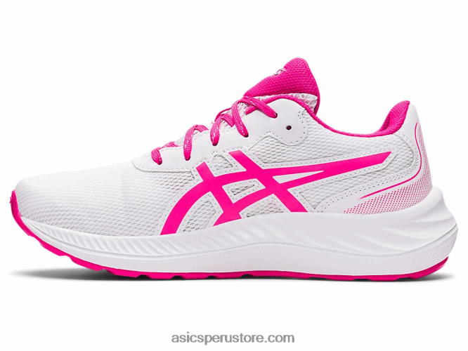 RPVB4462 brillo blanco/rosa Asics gel-excite 9 grado escuela
