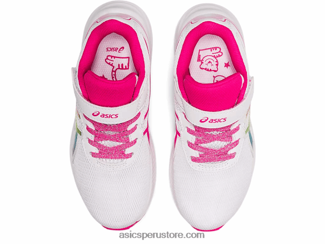 RPVB4465 brillo blanco/rosa Asics preexcite 9 preescolar