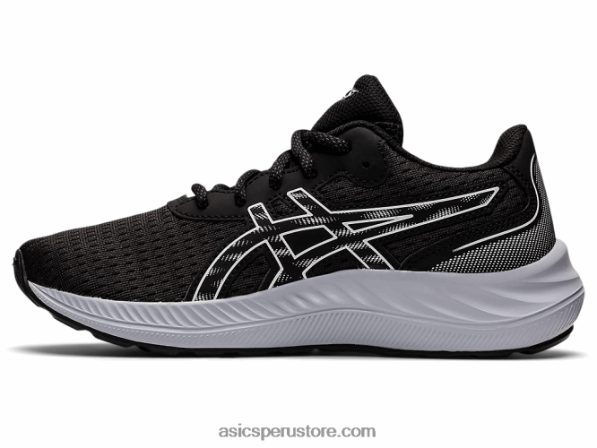 RPVB4466 blanco negro Asics gel-excite 9 grado escuela