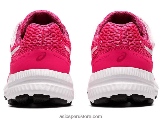 RPVB4467 rosa brillante/blanco Asics contend 7 preescolar