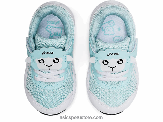 RPVB4470 azul claro/blanco Asics competir 7 tamaño del niño