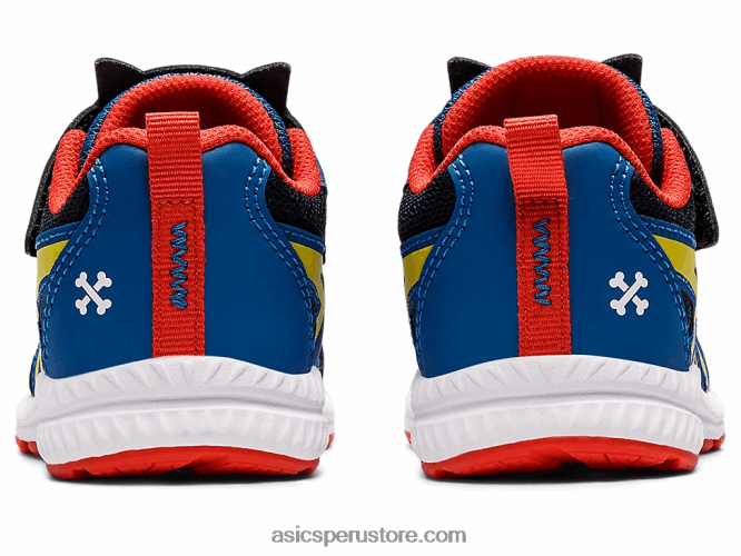 RPVB4475 lago drive/amarillo vibrante Asics competir 7 tamaño del niño