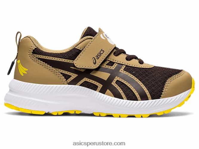 RPVB4482 café/café Asics contend 7 preescolar