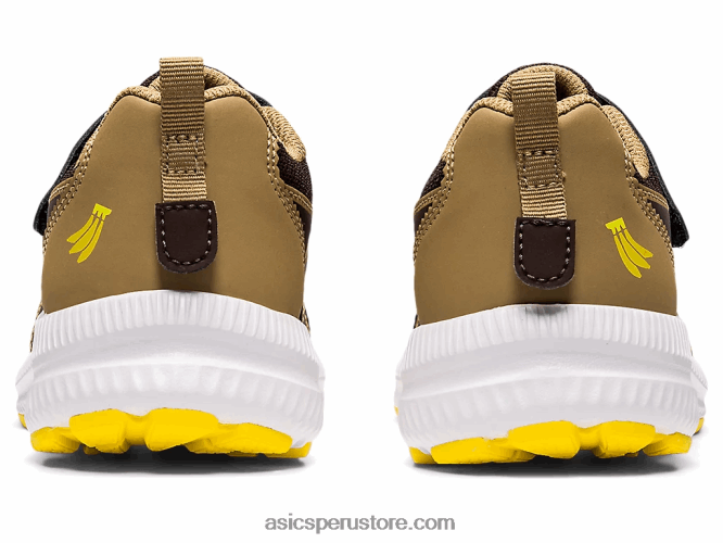 RPVB4482 café/café Asics contend 7 preescolar