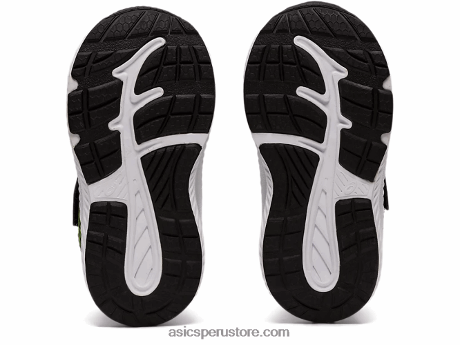 RPVB4485 negro/verde peligro Asics competir 7 tamaño del niño