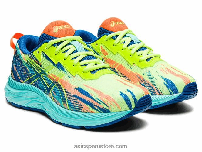 RPVB4491 peligro verde Asics escuela primaria gel-noosa tri 13