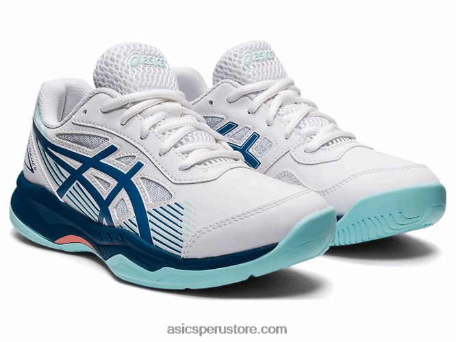 RPVB4492 blanco/índigo claro Asics gel-juego 8 escuela primaria