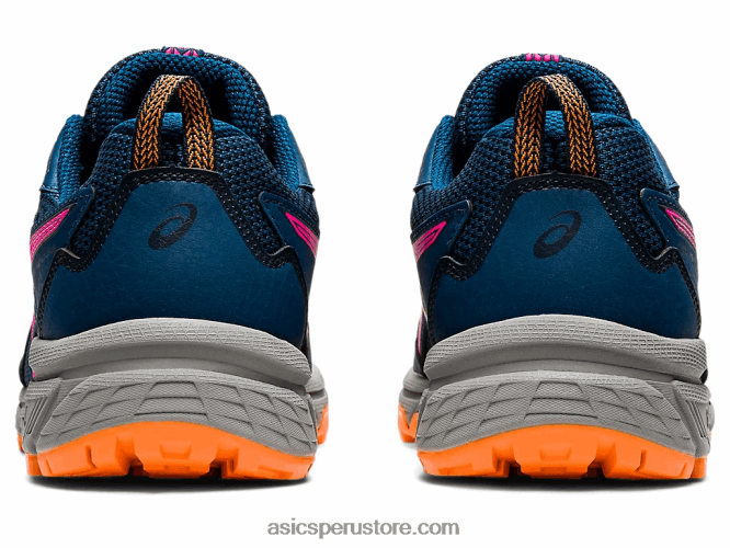 RPVB4494 mako azul/rosa glo Asics gel-ventura 8 escuela primaria