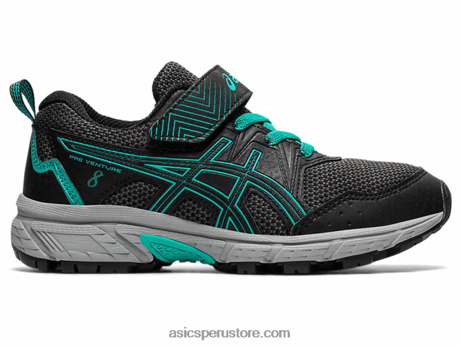RPVB4497 joya negra/báltica Asics pre-venture 8 preescolar