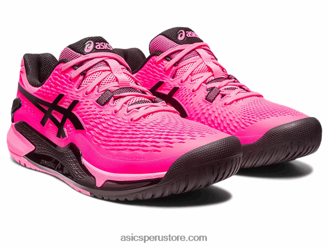 RPVB45 rosa intenso/negro Asics resolución de gel 9