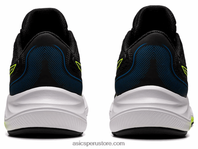 RPVB4507 negro/verde peligro Asics gel-excite 9 grado escuela