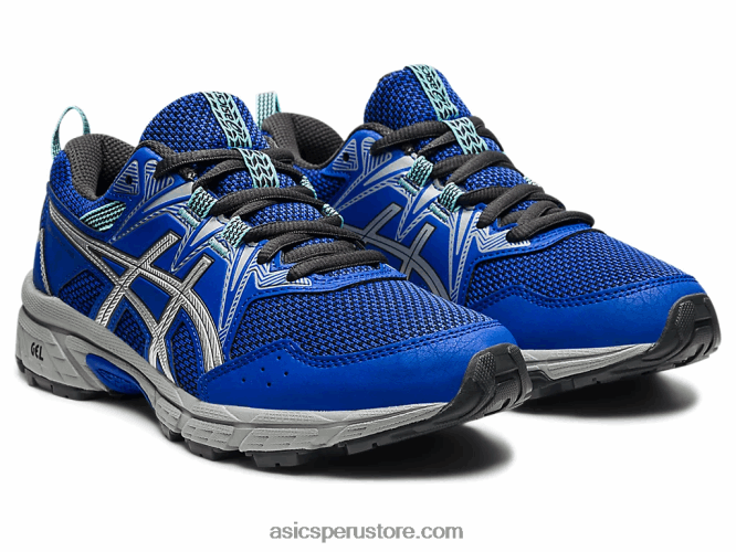 RPVB4509 azul lapislázuli/plata pura Asics gel-ventura 8 escuela primaria