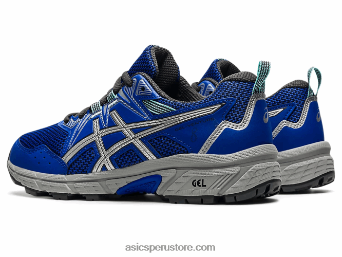 RPVB4509 azul lapislázuli/plata pura Asics gel-ventura 8 escuela primaria