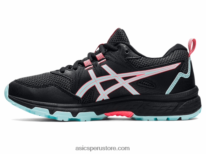 RPVB4510 negro/azul claro Asics gel-ventura 8 escuela primaria