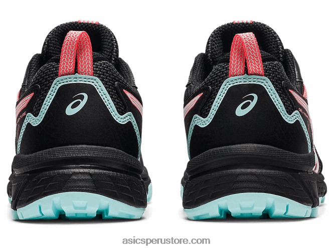 RPVB4510 negro/azul claro Asics gel-ventura 8 escuela primaria