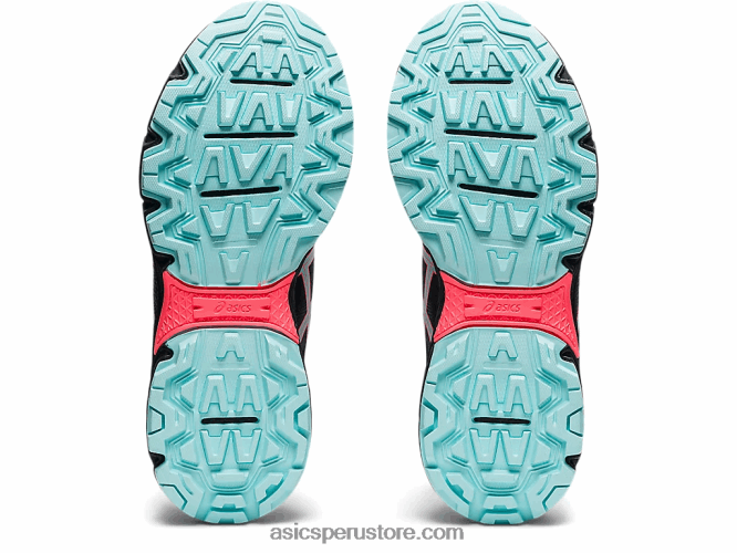 RPVB4510 negro/azul claro Asics gel-ventura 8 escuela primaria