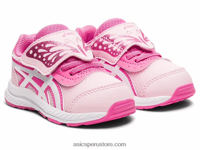 RPVB4511 algodón de azúcar/blanco Asics competir 7 tamaño del niño