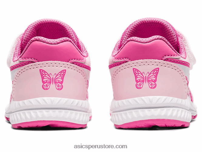 RPVB4511 algodón de azúcar/blanco Asics competir 7 tamaño del niño