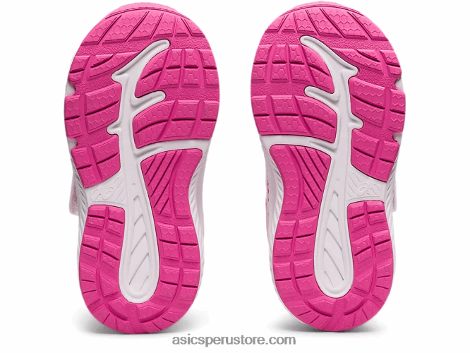 RPVB4511 algodón de azúcar/blanco Asics competir 7 tamaño del niño