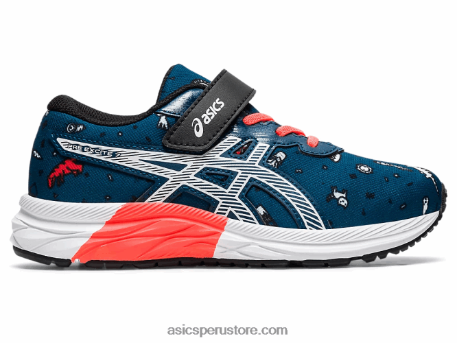 RPVB4516 mako azul/blanco Asics preexcite 7 preescolar