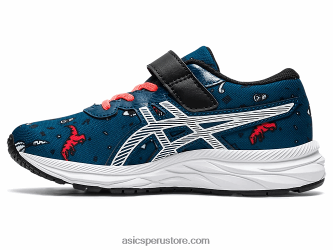 RPVB4516 mako azul/blanco Asics preexcite 7 preescolar