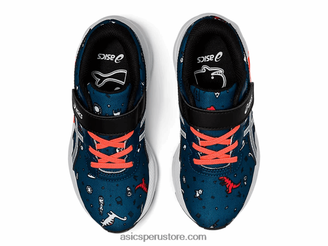 RPVB4516 mako azul/blanco Asics preexcite 7 preescolar