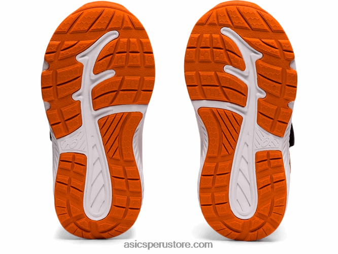 RPVB4521 habanero/negro Asics competir 7 tamaño del niño