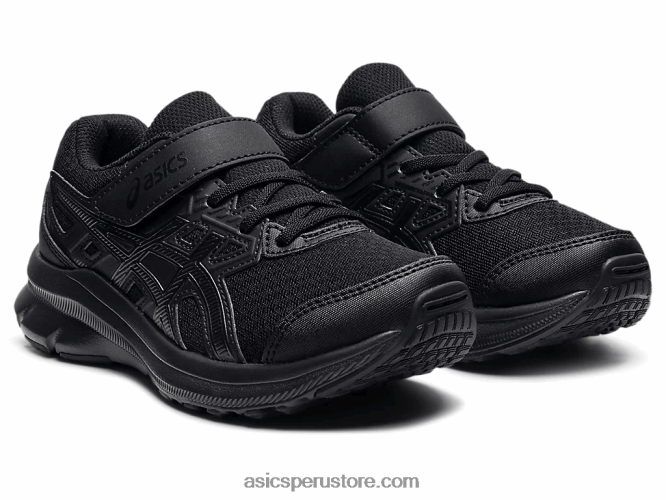 RPVB4524 negro Asics sacudida 3 preescolar