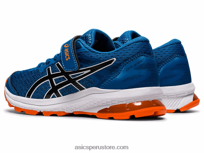 RPVB4538 azul renacido/negro Asics gt-1000 10 preescolar