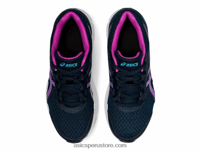 RPVB4539 azul francés/uva digital Asics Jolt 3 escuela primaria