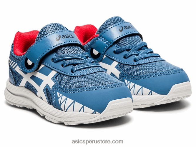 RPVB4545 seda gris/blanco Asics competir 7 tamaño del niño