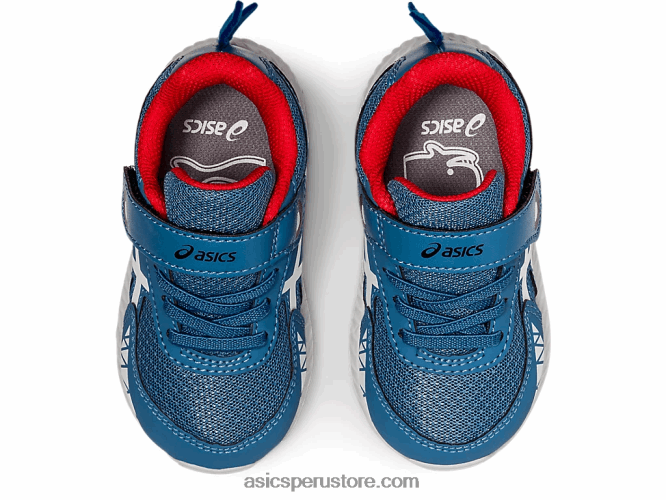 RPVB4545 seda gris/blanco Asics competir 7 tamaño del niño