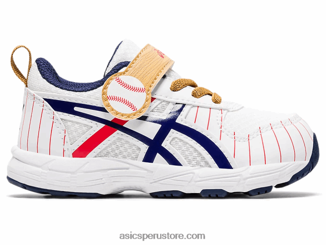 RPVB4555 blanco/chaquetón Asics competir 6 tamaño del niño